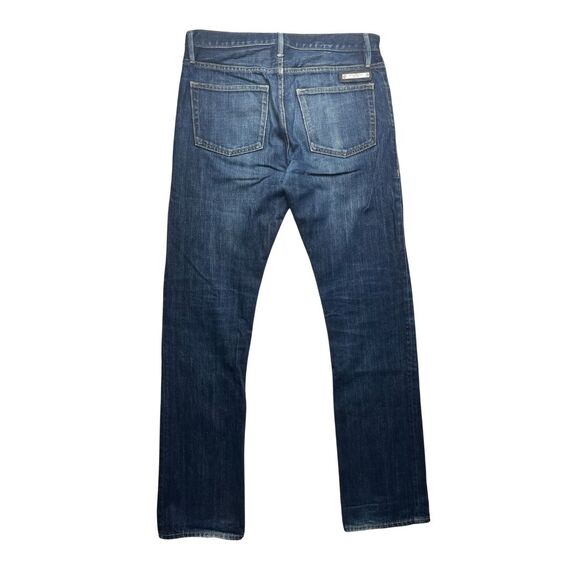 2-59 BURBERRY Men's Denim Jeans Slim 100% Cotton 30x32 - Picture 3 of 11